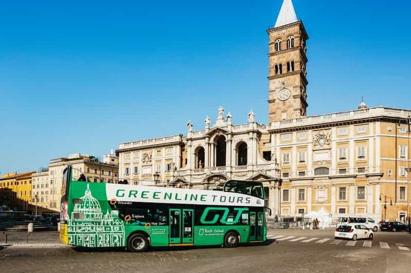 Billet Rome : billet pour bus panoramique à arrêts multiples - accès à 3 itinéraires