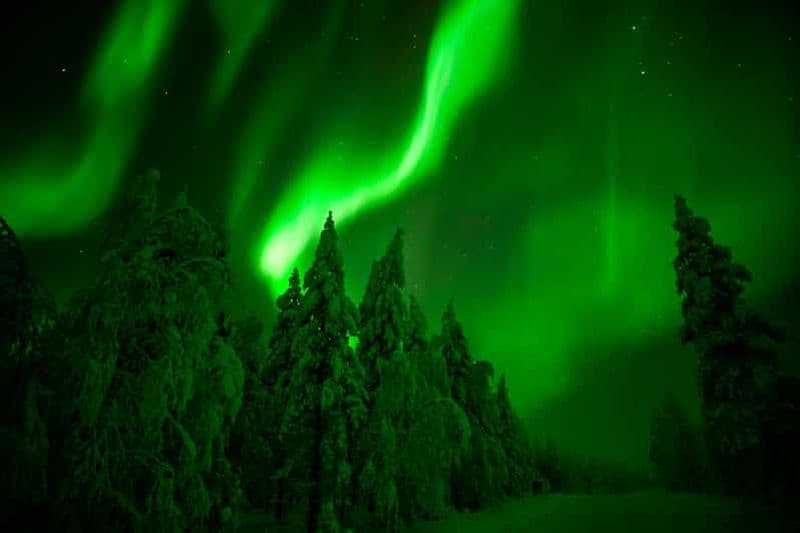 Billet Aventure garantie d'observation des aurores boréales en Laponie