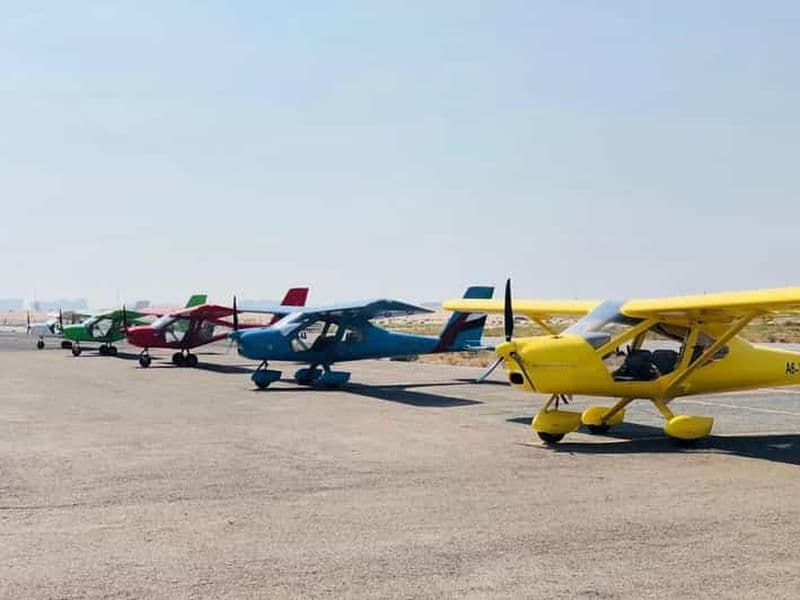 Billet Ras Al Khaimah : aventure panoramique en ULM au-dessus du désert