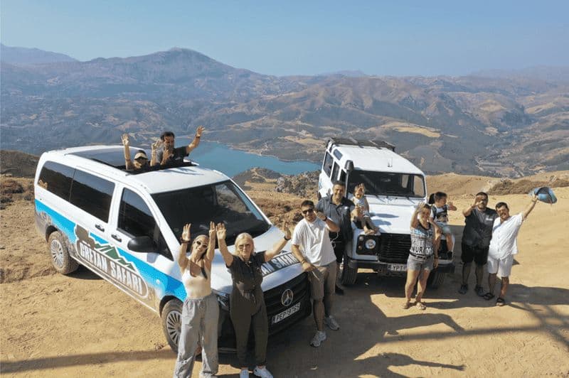 Billet Réthymnon : safari d'une journée en Land Rover à Preveli