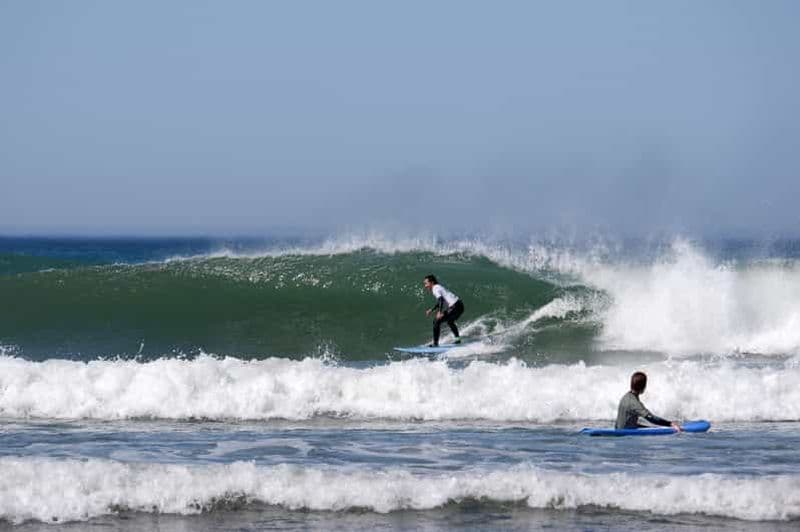 Billet Ribeira d'ilhas, leçons de surf dans la réserve naturelle d'Ericeira
