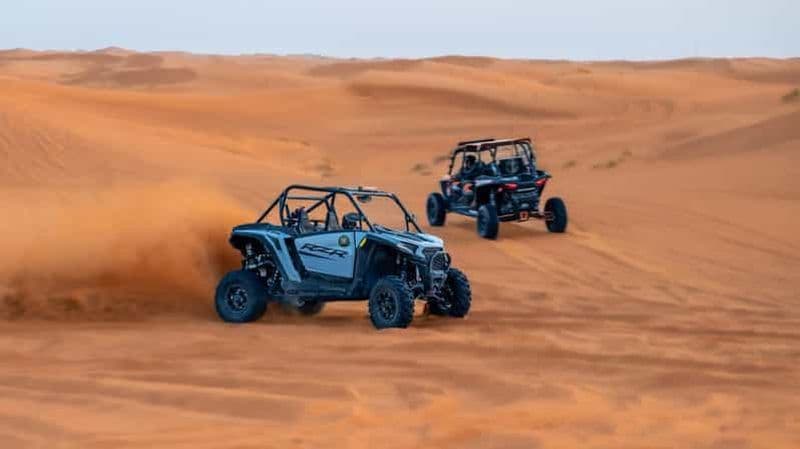 Billet Dubaï : Safari en buggy des dunes et balade à dos de chameau avec transport