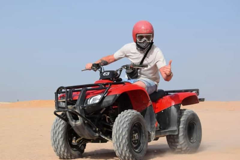 Billet Hurghada : Quad dans le désert, barbecue et transfert