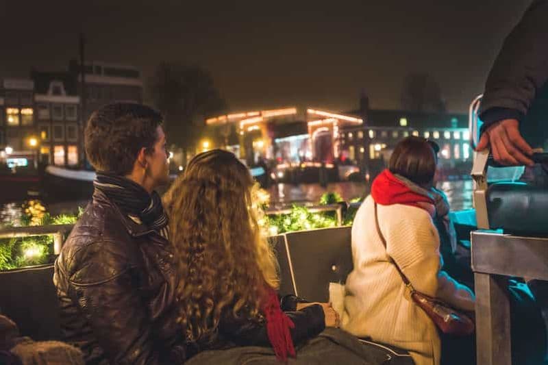 Billet Amsterdam : croisière Light Festival en allemand, boissons incluses