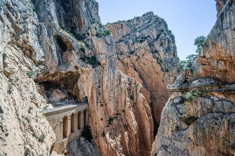 Billet Depuis Malaga : Excursion d'une journée sur le Caminito del Rey et visite guidée