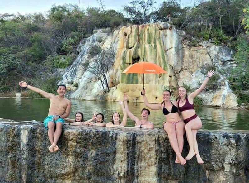 Billet Hierve el agua, Mitla, Árbol del Tule, Tapetes, Destileria de mezcal tour