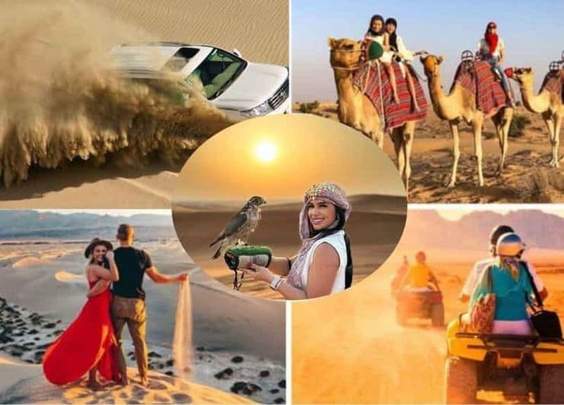 Billet Doha : safari, balade à dos de chameau, sandboard et visite de la mer intérieure