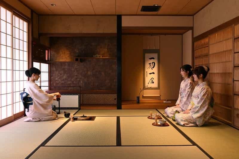 Billet Kyoto : Cérémonie du thé avec kimono et séance photos