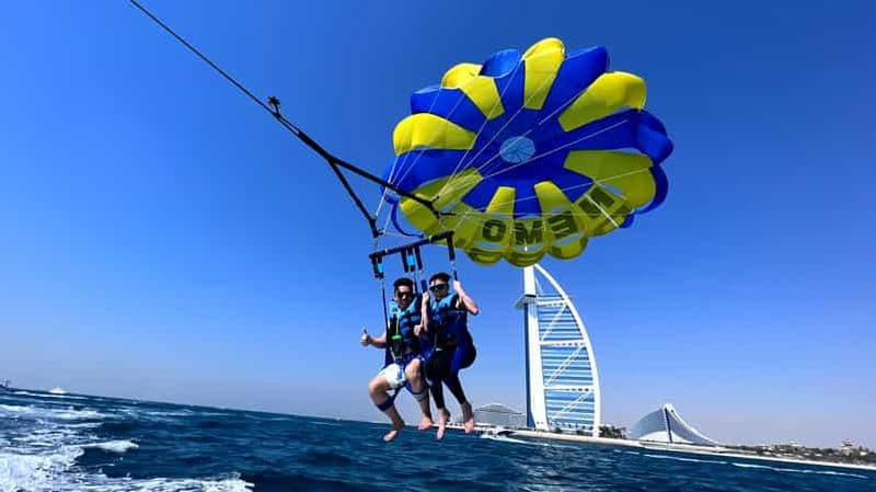 Billet Dubaï : Burj Al Arab Parasailing, Ice Cream, photos et vidéos