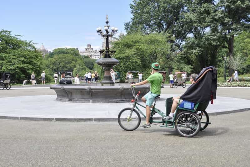 Billet New York City : Visite privée de Central Park en Pedicab