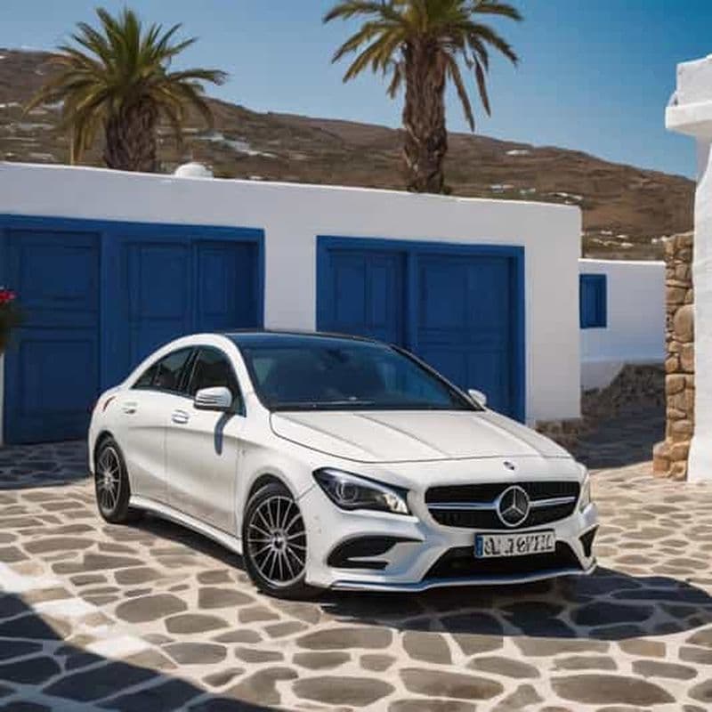 Billet Transfert privé : De l'aéroport au vieux port de Mykonos en berline