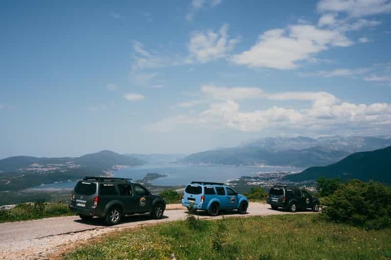 Billet Aventure hors route dans la baie de Kotor et les forteresses et dégustation de mets
