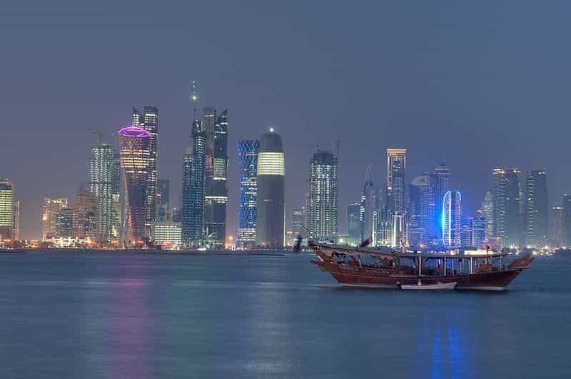 Billet Croisière en boutre traditionnel à Doha avec promenade sur la corniche