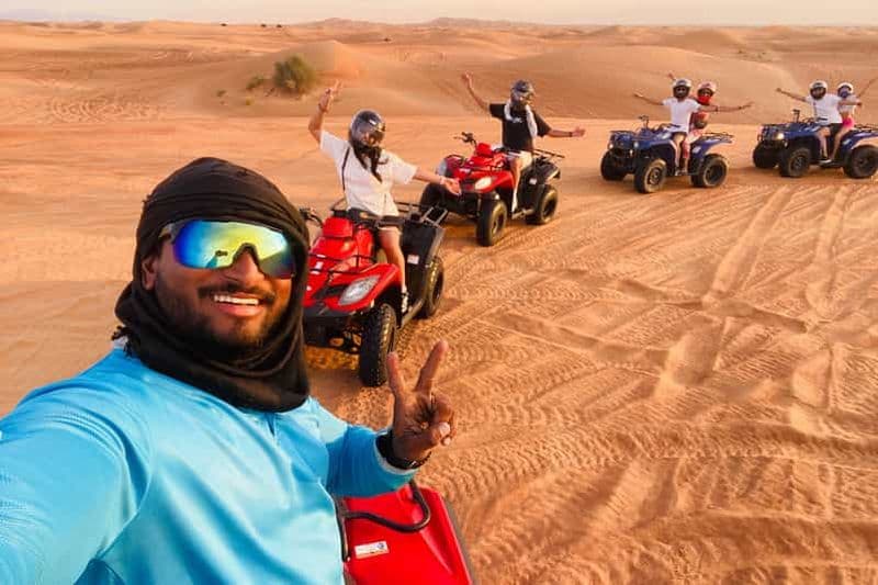 Billet Dubaï : Safari en quad, chameaux et dîner barbecue au camp Al Khayma