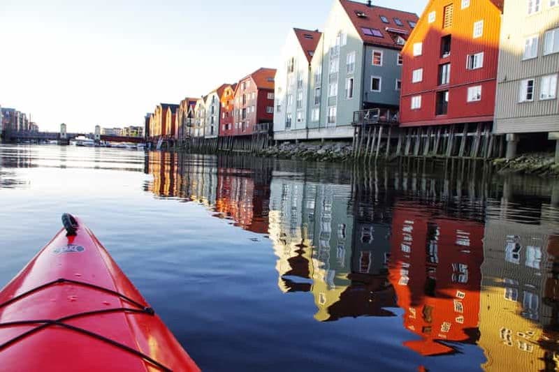 Billet Excursion en kayak sur une rivière paisible à Trondheim