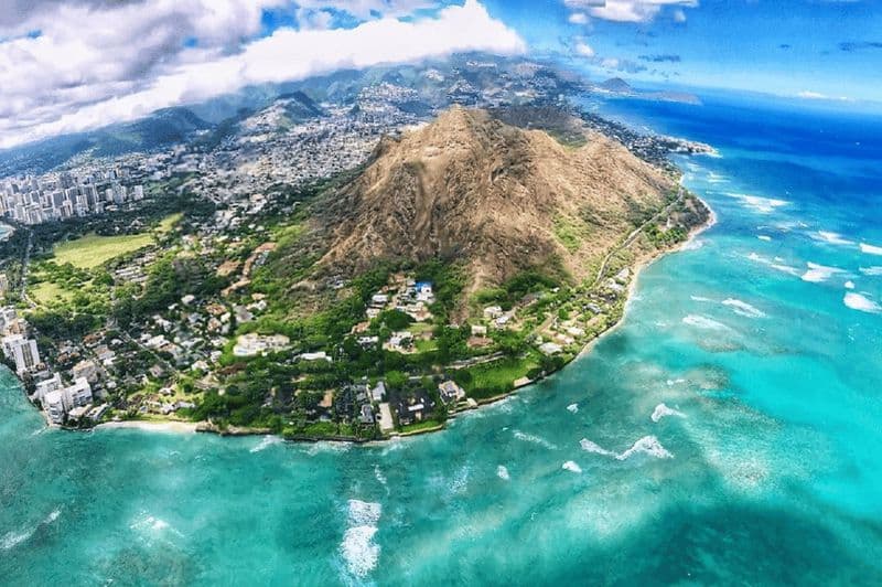Billet Oahu: randonnée dans le cratère de Diamond Head et expérience sur la côte nord