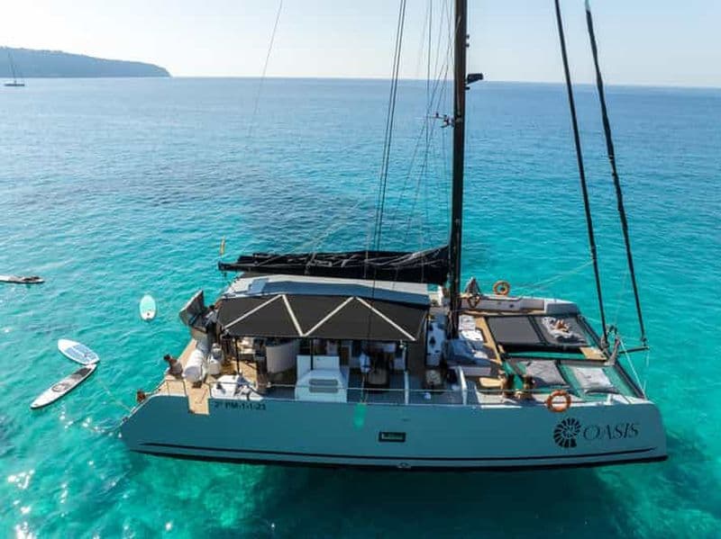Billet Palma : Croisière en catamaran à Cueva Verde et Cala Vella avec barbecue