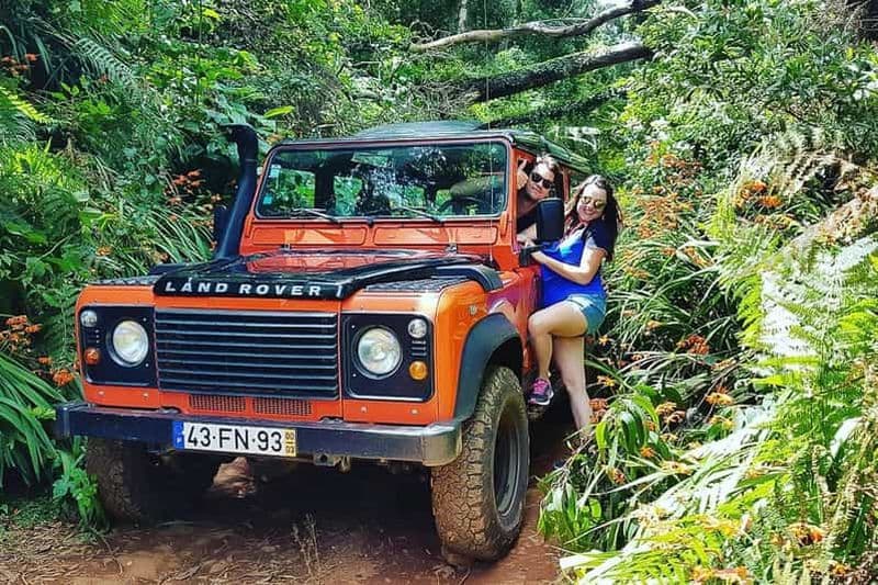 Billet Madère : Circuit safari en Jeep 4x4 avec les piscines naturelles de Porto Moniz