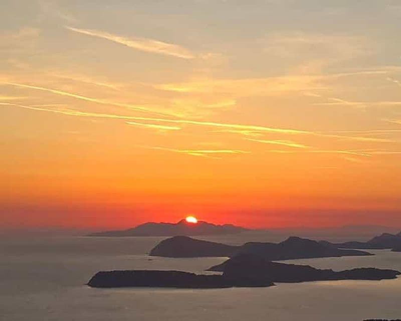 Billet Visite au coucher du soleil à Dubrovnik avec vues panoramiques et vin local