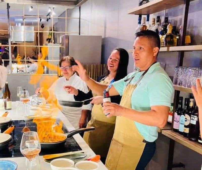 Billet Palma : cours de cuisine méditerranéenne avec boissons