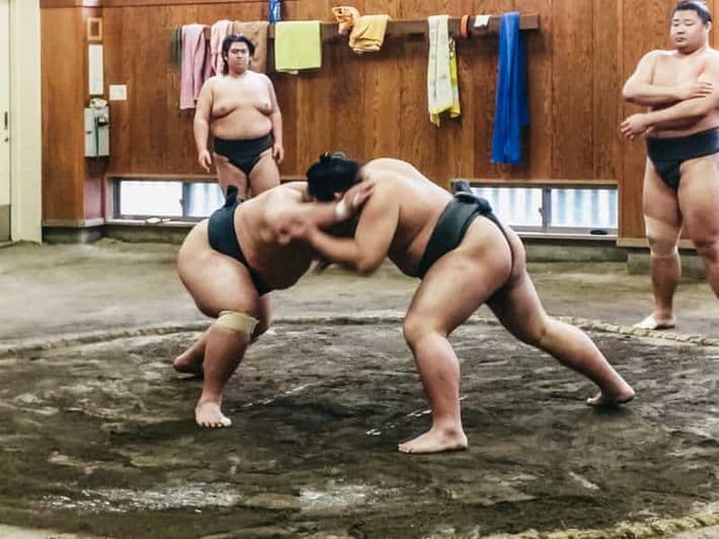 Billet Tokyo : Visite d'entraînement du Sumo Morning