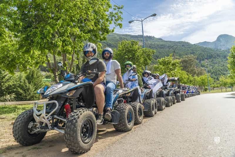 Billet Au départ de Chefchaouen : Visite guidée en quad à la cascade d'Akchour