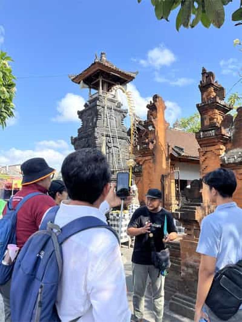 Billet Visite à pied : Du marché de Badung au patrimoine de Nadhi