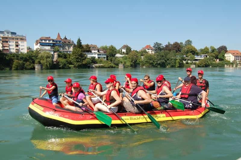 Billet Fribourg et Bâle : Rafting sur le Rhin