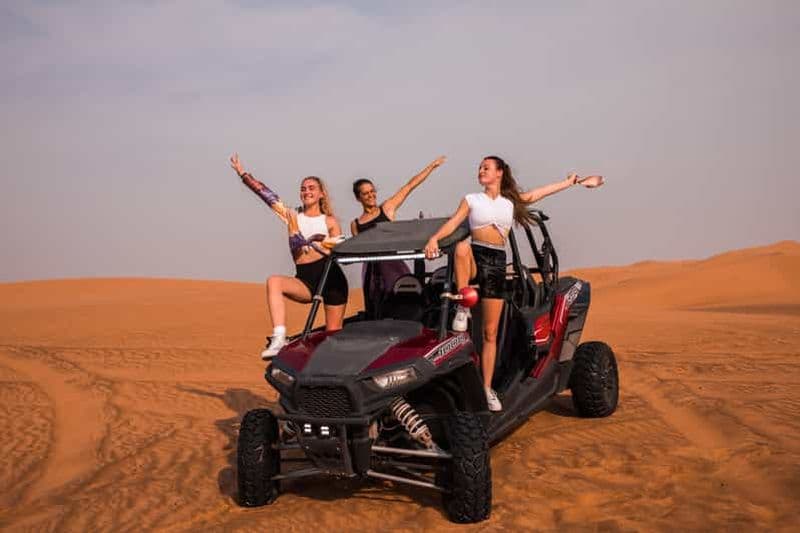 Billet Dubaï : Safari en buggy des dunes, balade à dos de chameau et dîner barbecue