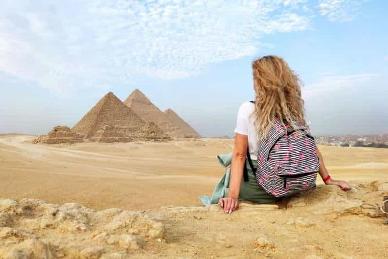 Billet Le Caire : Pyramides et Grand Sphinx visite privée avec balade à dos de chameau