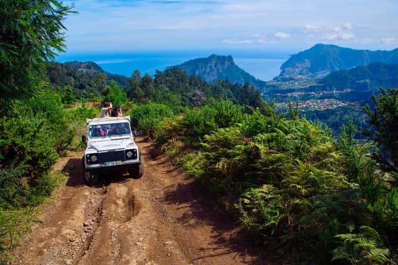 Billet Madère : safari en jeep à Santana et randonnée sur la levada de Balhões