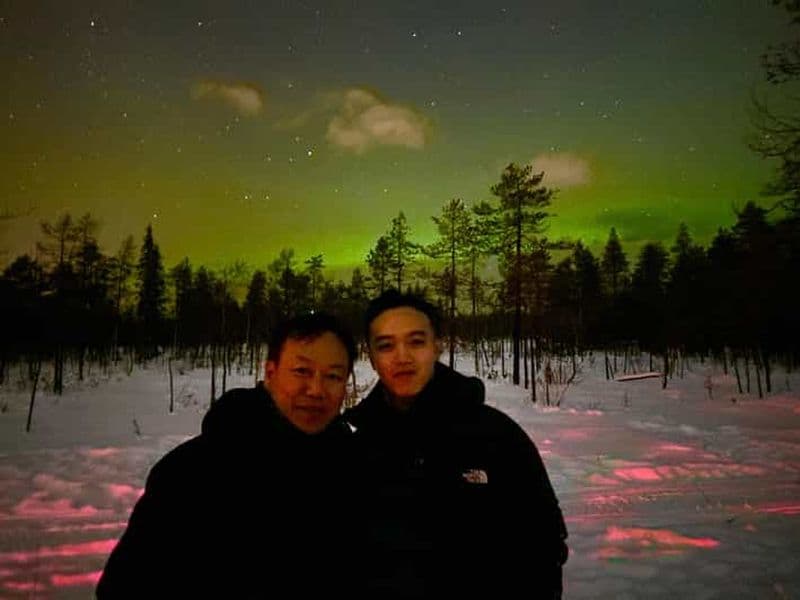 Billet Au départ d'Helsinki : circuit de 7 jours en Laponie pour observer les aurores boréales