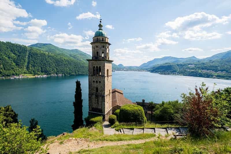 Billet Depuis Lugano : Croisière sur le lac de Lugano jusqu'à Morcote et visites touristiques