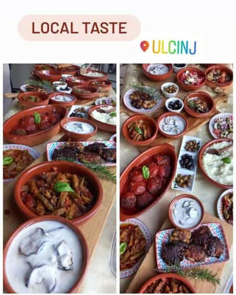 Billet Ulcinj : Goût local. Petit-déjeuner, déjeuner ou dîner