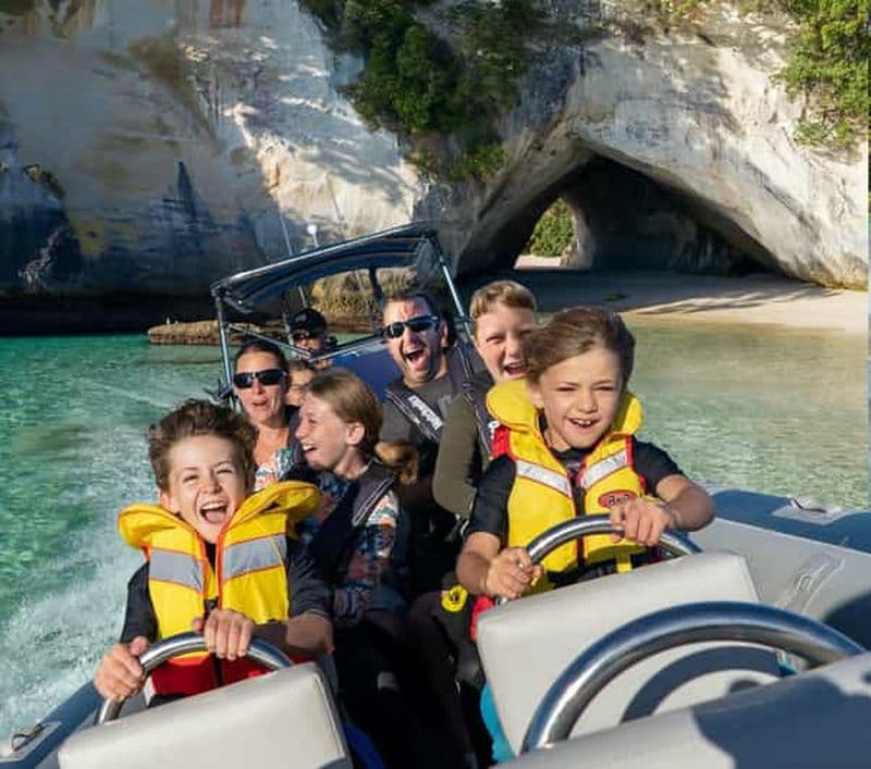 Billet Whitianga : Cathedral Cove : tour en bateau et plongée en apnée
