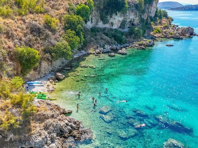 Billet Grottes de Porto Palermo : Excursion en kayak/SUP avec vue sur la mer du château