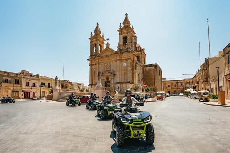 Billet Depuis Malte : excursion en quad à Gozo, sortie en bateau à Comino et déjeuner