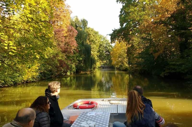 Billet Leipzig : Visite touristique de la ville et de ses canaux en bateau à moteur