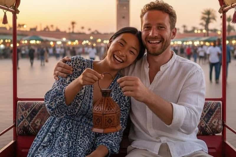 Billet Visite privative de Marrakech en tuk-tuk
