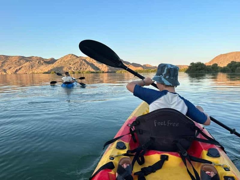 Billet De Muscat : Kayak à Khor al khairan coucher de soleil. Privé