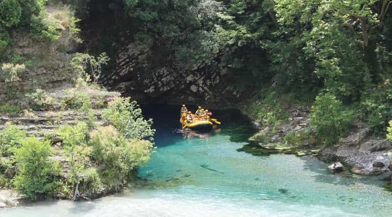 Billet Rafting - Rivière Vjosa, Gorge Kelcyra, Albanie