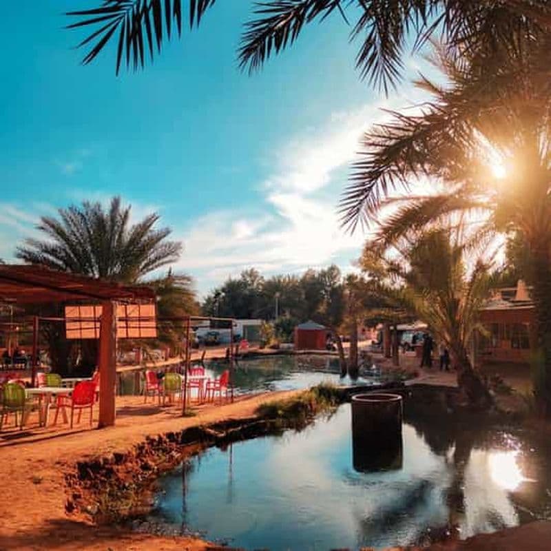 Billet DE DJERBA AVENTURE DANS LE DESERT DANS L'OASIS DE KSAR GHILANE AU COUCHER DU SOLEIL