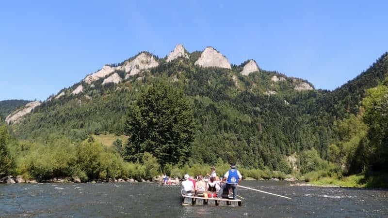 Billet Au départ de Cracovie : Visite d'une jounée sur la rivière Dunajec en rafting