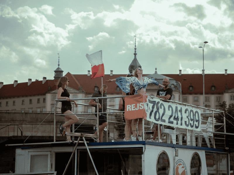 Billet Varsovie : croisière sur la Vistule à bord du navire Kurka Wodna