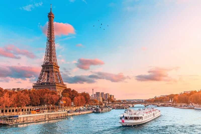 Billet Au départ du Havre : visite de luxe de Paris avec croisière sur la Seine