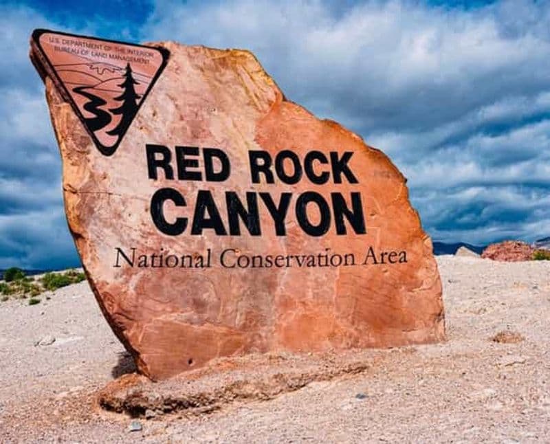 Billet Red Rock Canyon Sign& Seven Magic Mountains Tour
