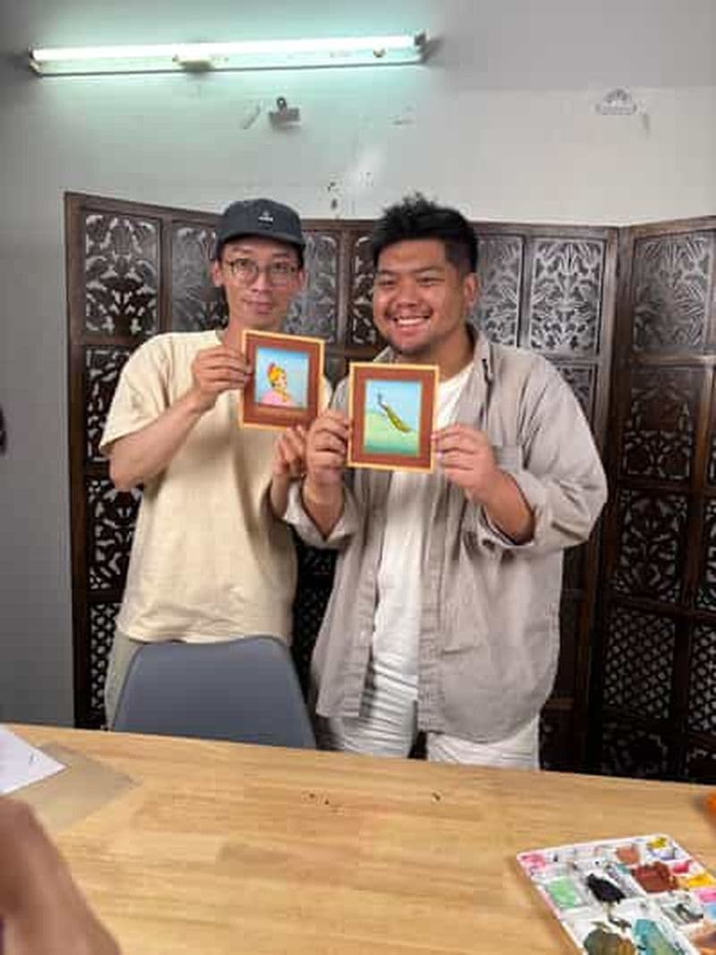 Billet Jaipur : expérience de peinture miniature du Rajasthan