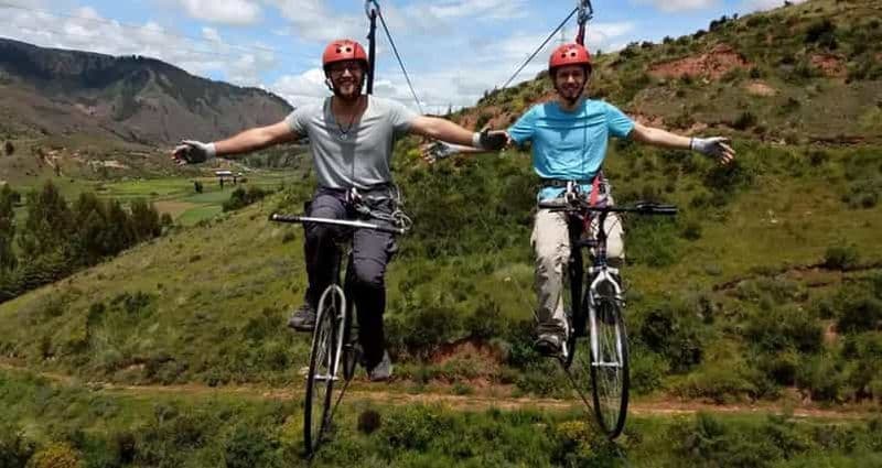 Billet Sky Bike, Rappel et Via Ferrata à Cusco