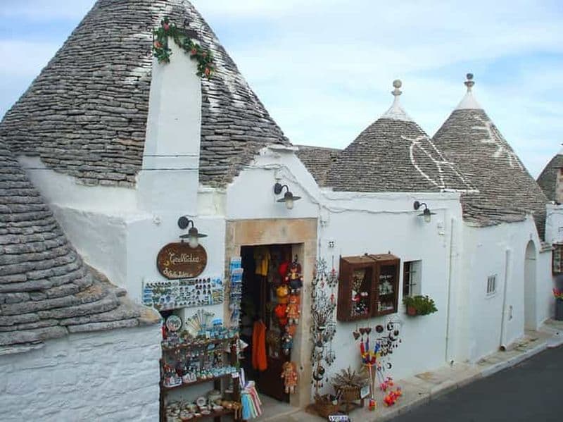 Billet Au départ de Lecce : Visite privée d'Alberobello trulli