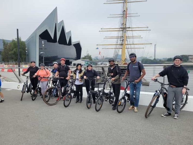 Billet Glasgow : visite guidée des temps forts de la ville à vélo électrique